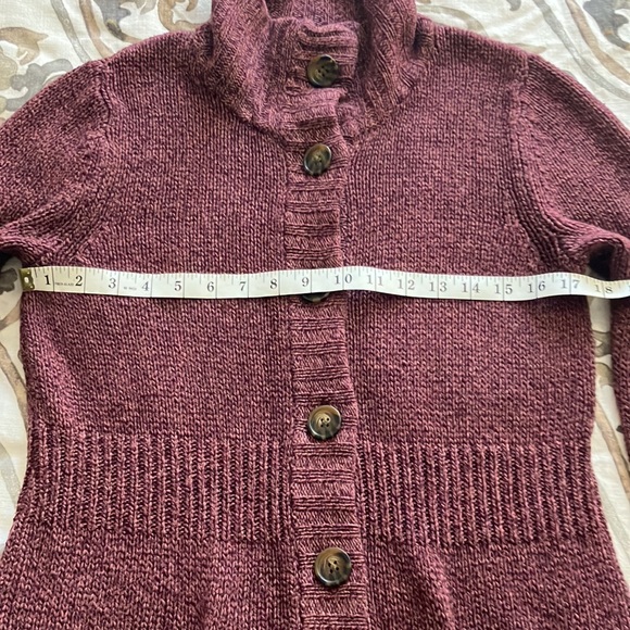 Y2k MERONA MULBERRY PURPLE LONG SWEATER SIZE XXL (MEDIUM) JUNIORS - Picture 9 of 9